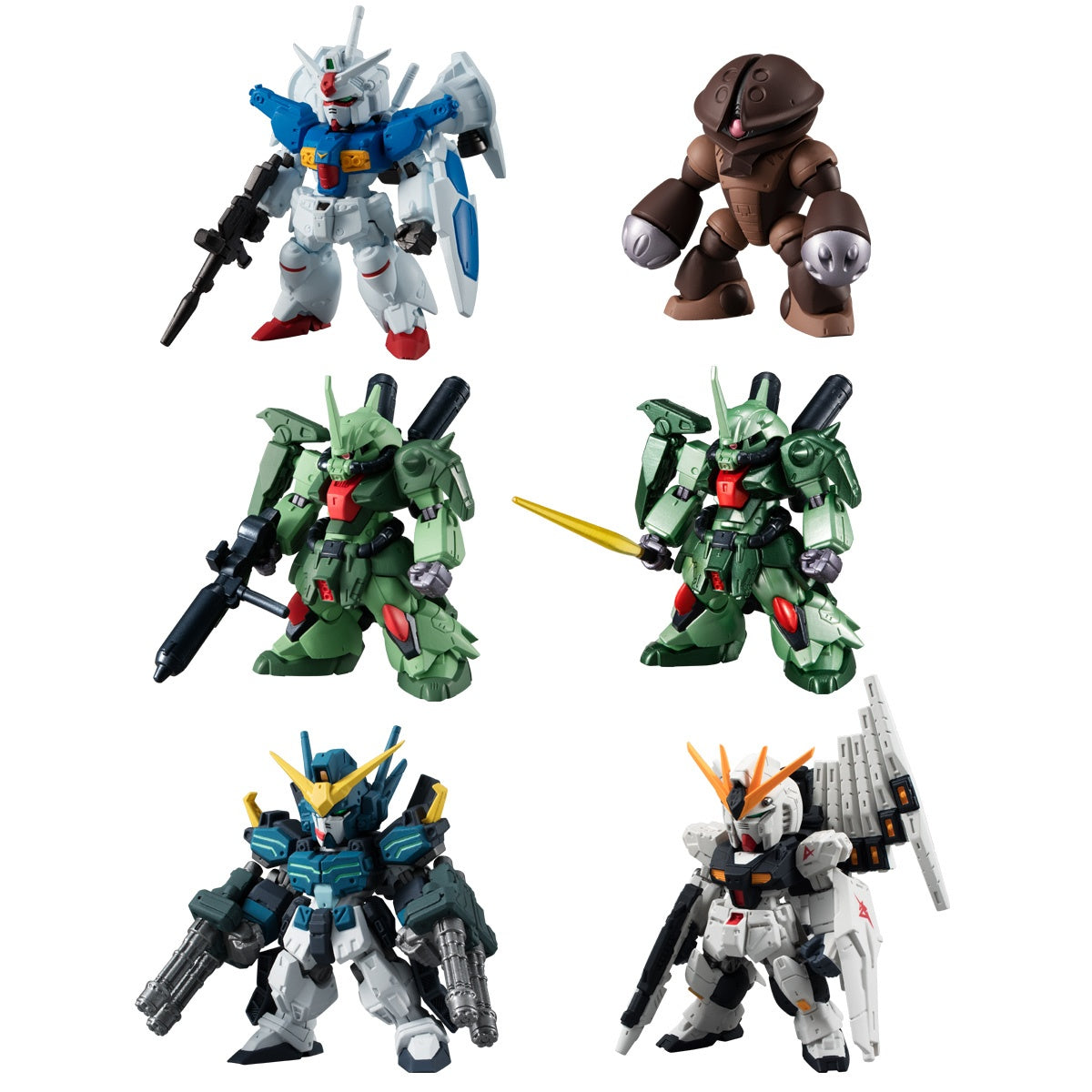 EW FW GUNDAM CONVERGE 10th Anniversary #SELECTION 02 - COMPLETE SET