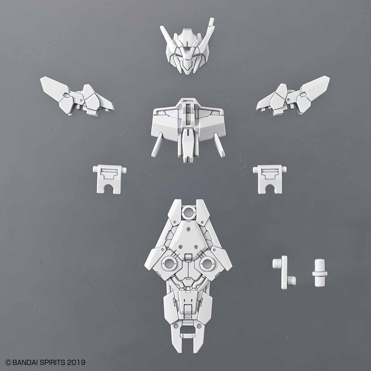 30 Minute Missions 1/144 #09 Option Armor for Commander Type (Alto Exclusive White)