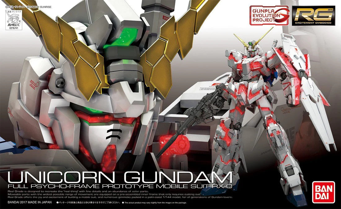 RG 1/144 Unicorn Gundam