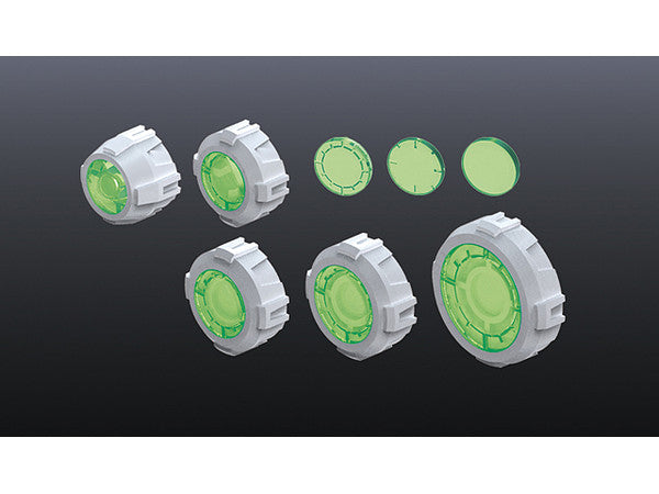 Builders Parts: MS Sight Lens #01 (Green)