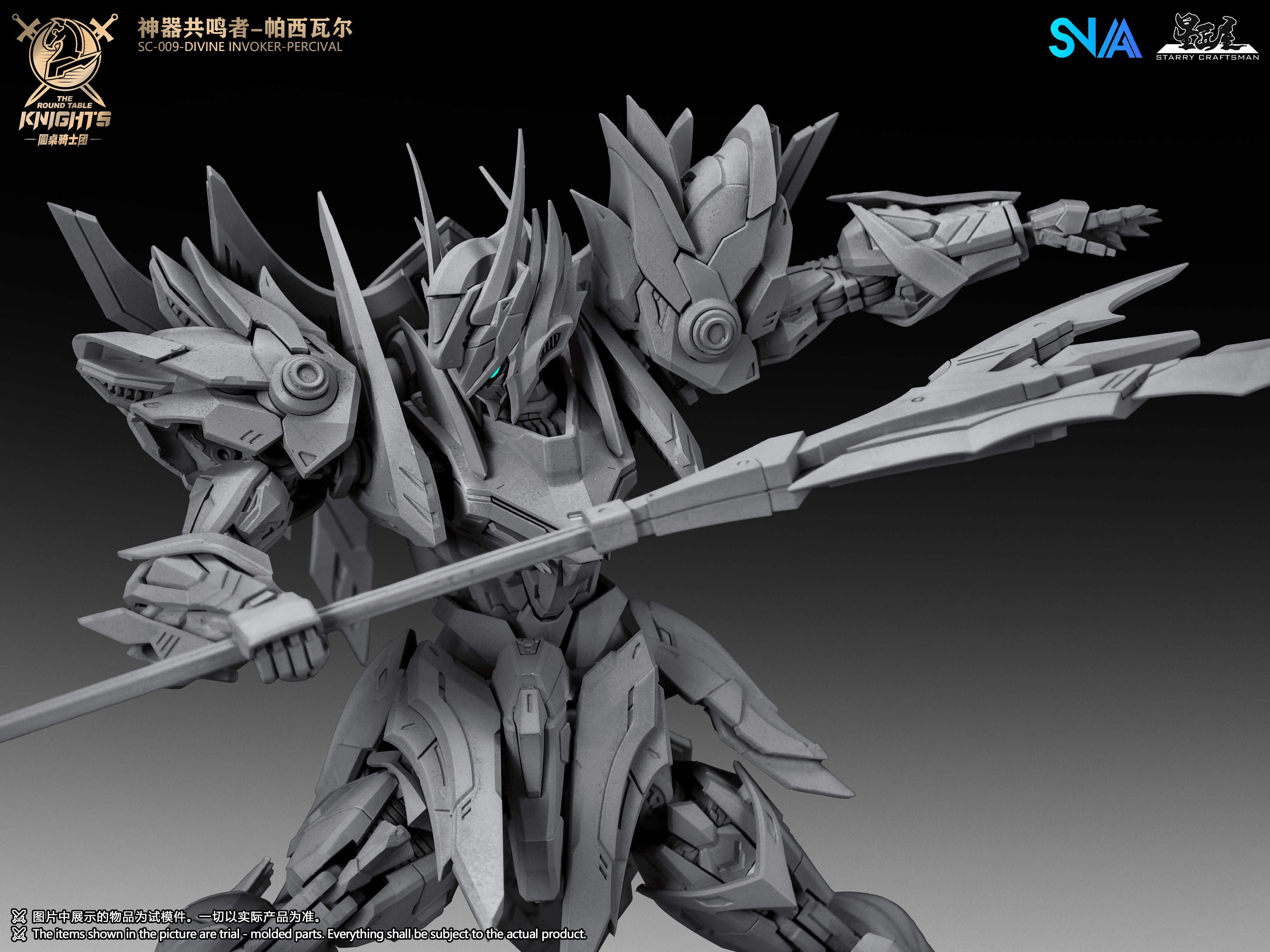 SNAA 1/144 Divine Invoker-Percival Deluxe version