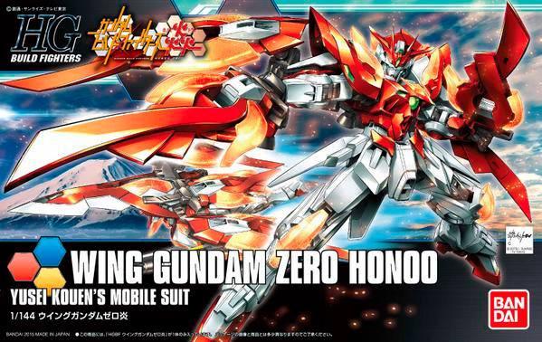 HGBF 1/144 #033 Wing Gundam Zero Honoo