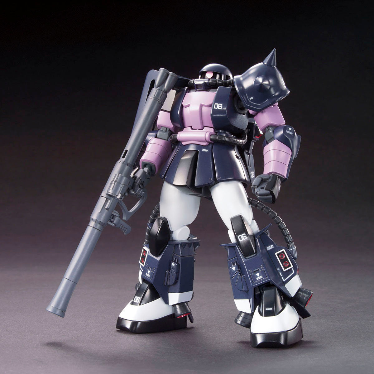 HGUC 1/144 #151 MS-06R-1A Zaku II (Black Tri-Stars)