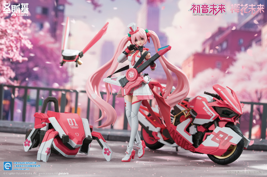 Eastern Model SHENGGE SOSKILL X Hatsune Miku Sakura Express Plastic Model Kit