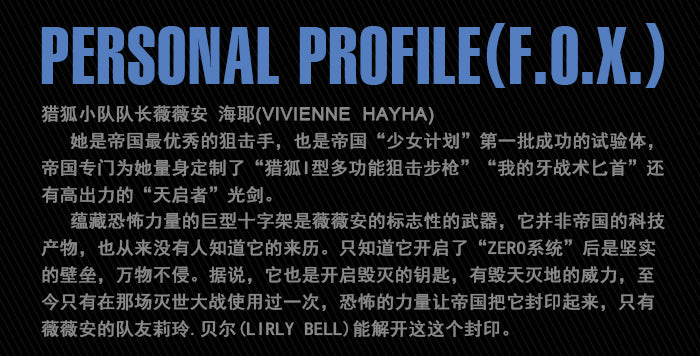 Nuke Matrix 1/12 F.O.X. Long-Range Striker Unit Vivienne Hayha Model Kit "Cyber Forest [Fantasy Girls]"