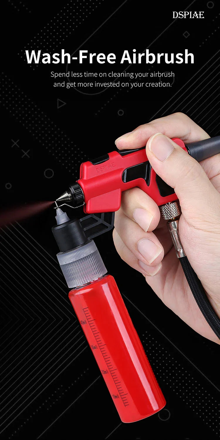 DSPIAE Wash-Free Airbrush STARTER SET