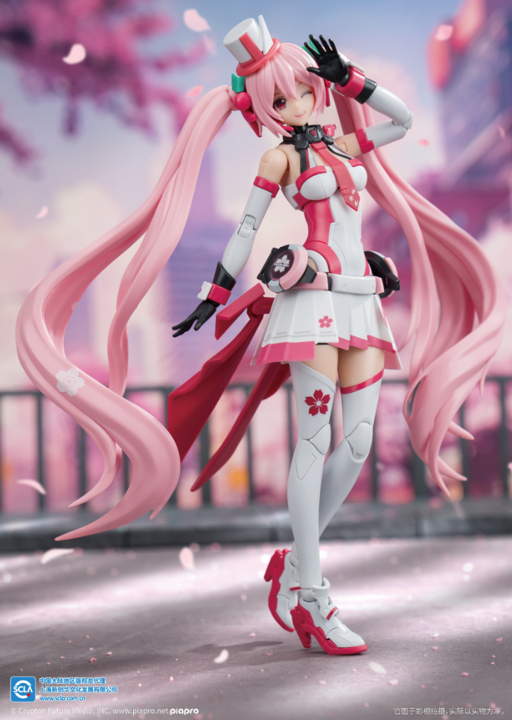 Eastern Model SHENGGE SOSKILL X Hatsune Miku Sakura Express Plastic Model Kit