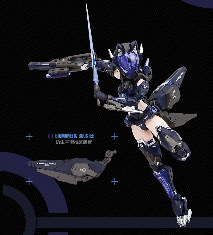 Nuke Matrix 1/12 F.O.X. Long-Range Striker Unit Vivienne Hayha Model Kit "Cyber Forest [Fantasy Girls]"