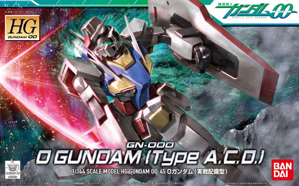 HG00 1/144 #45 0 Gundam (Type A.C.D. Ver.)