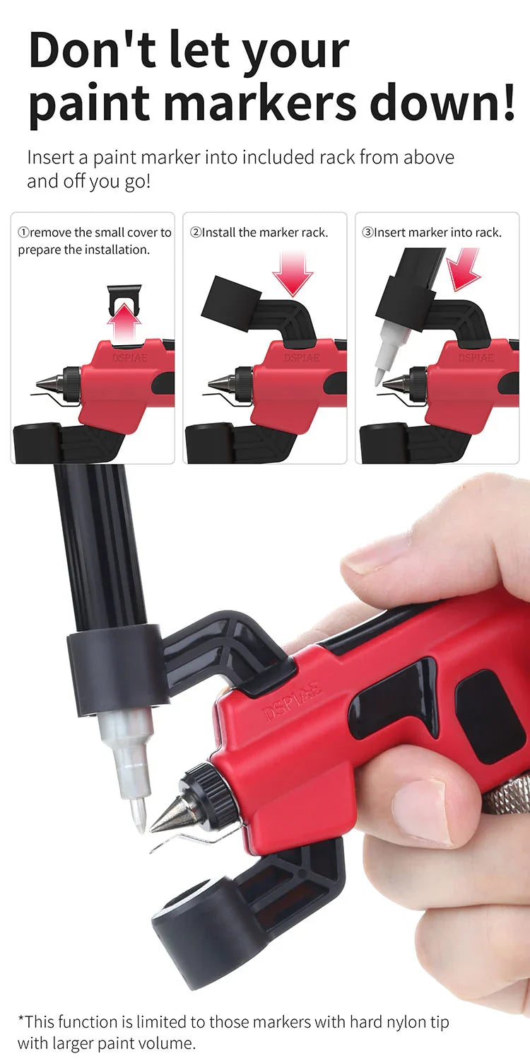 DSPIAE Wash-Free Airbrush STARTER SET