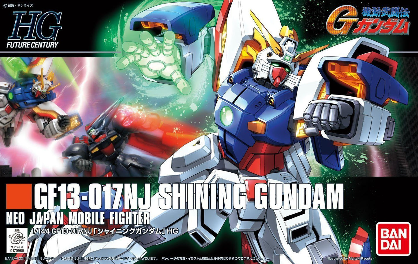 HGFC #127 Shining Gundam 1/144