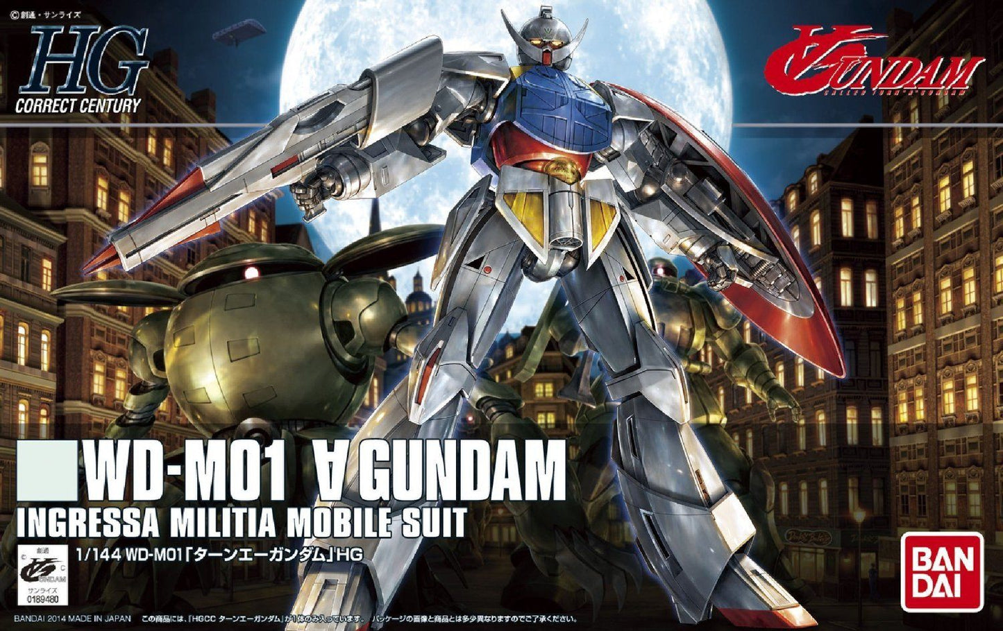 HGCC 1/144 #177 Turn A Gundam