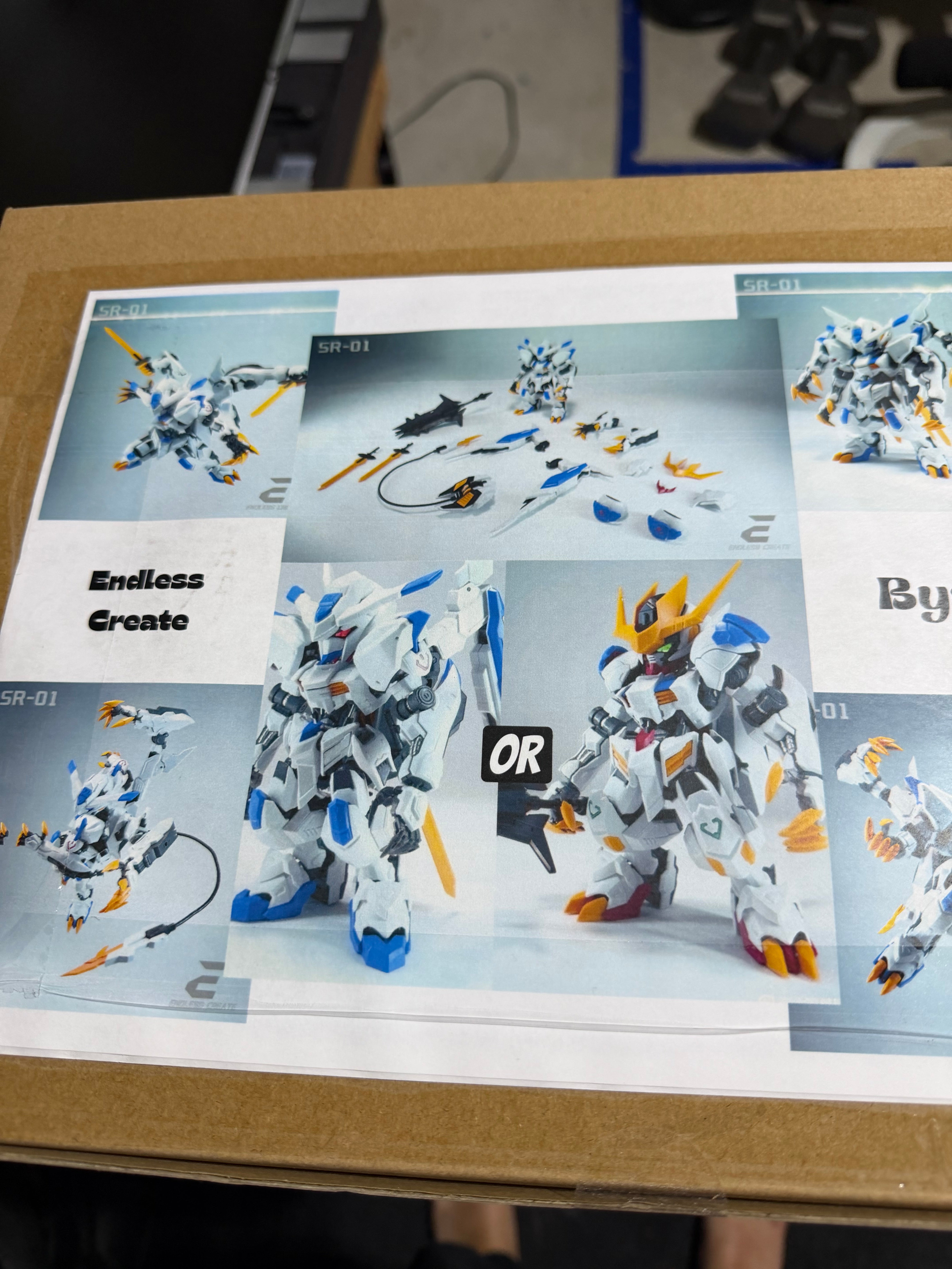 MGSD 1/100 Endless Create Byaki (Gundam Bael) Model Kit