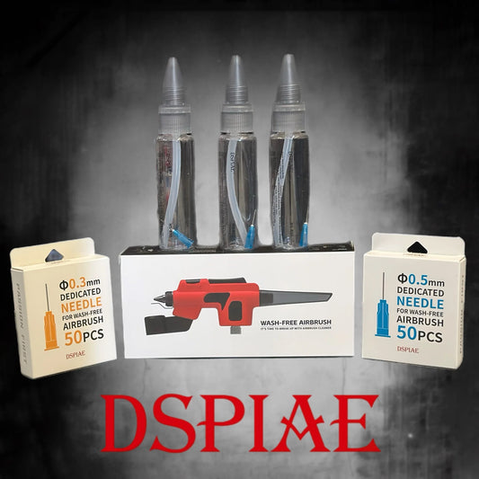 DSPIAE Wash-Free Airbrush STARTER SET