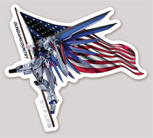 Freedom Gundam Large Sticker