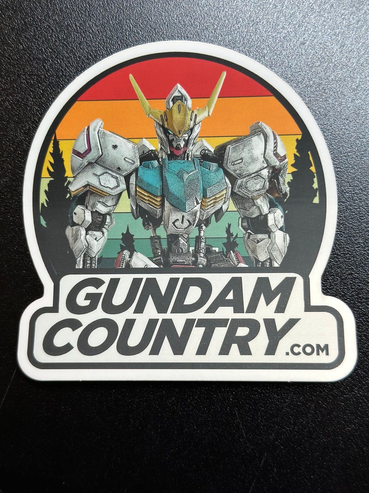 Gundam Barbatos "Vintage Sun" Sticker