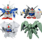 Mobile Suit Gundam 0083 Stardust Memory SD Gundam BB Senshi Set of 4 Model Kits