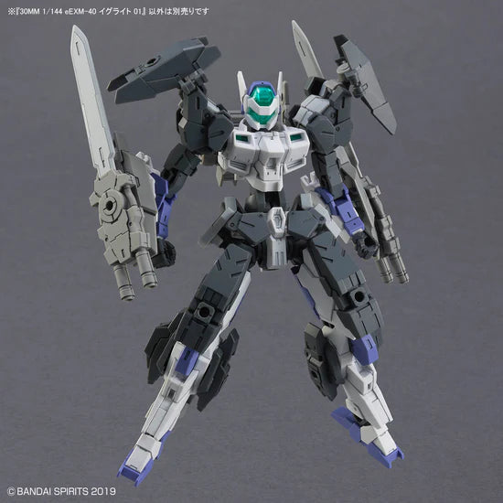30 Minutes Missions eEXM-40 Iglight 01 1/144 Scale Model Kit