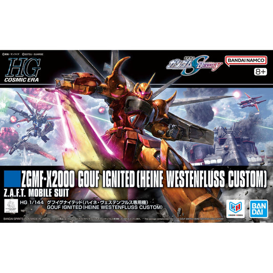 HGCE 1/144 #269 Gouf Ignited (Heine Westenfluss Cusom)