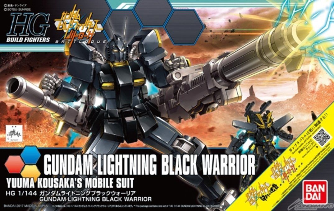 HGBF 1/144 #61 Gundam Lightning Black Warrior