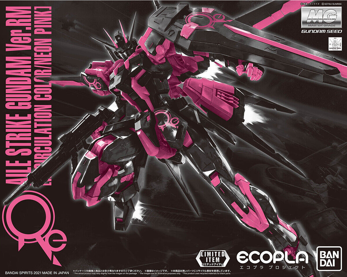 MG 1/100 Aile Strike Gundam Ver. RM [Recirculation Ver/ Neon Pink]