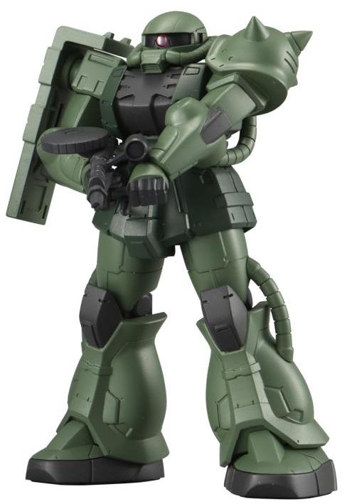 Mobile Suit Gundam Ultimate Luminous MS-06S Zaku II (Green) Figure ...